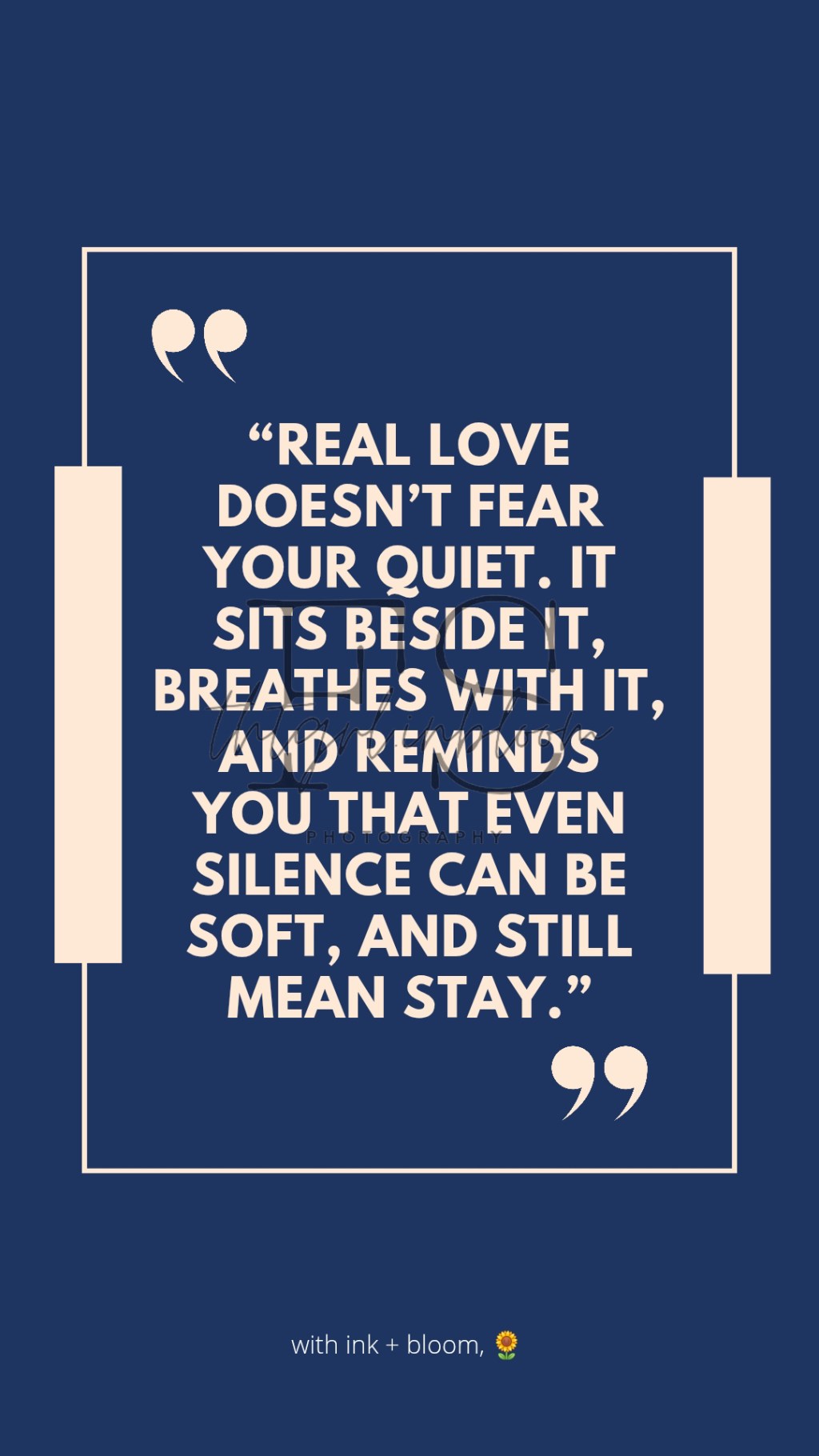 when love learns your&nbsp;silence